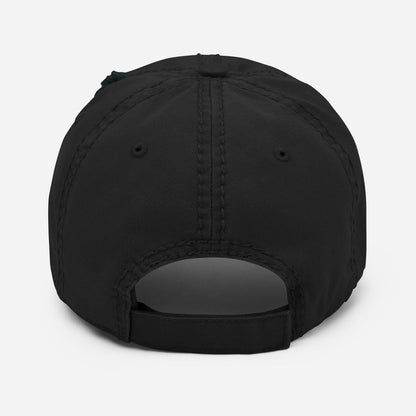 Distressed Dad Hat All Of Black