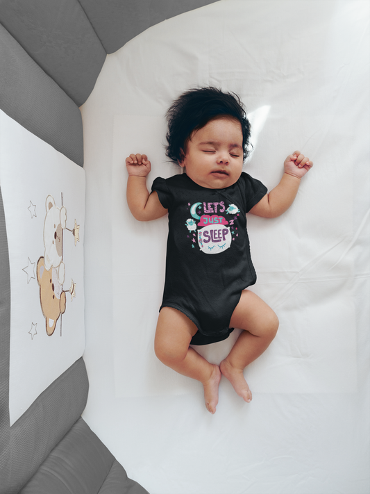 Gender-Neutral Baby Bodysuit All Of Black