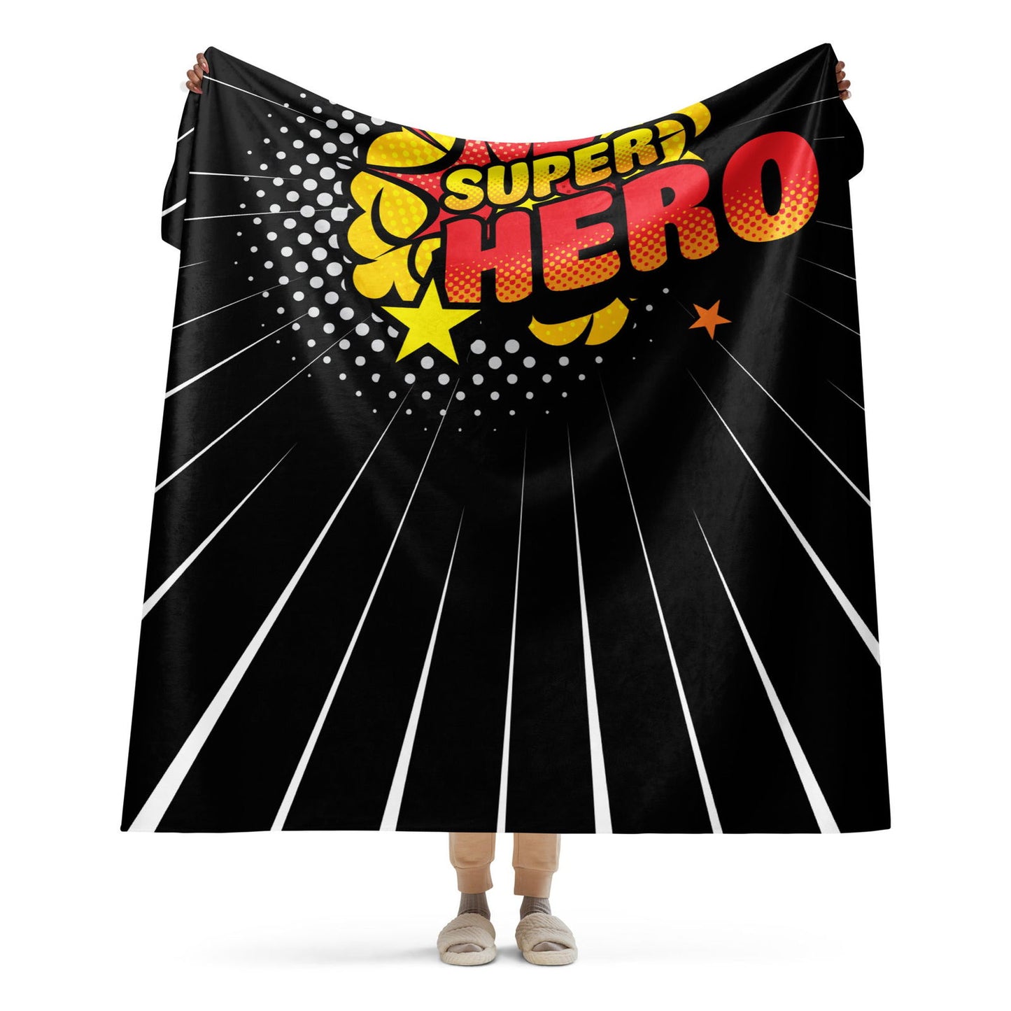 Luxurious Sherpa Blanket – Ultra Soft All Of Black