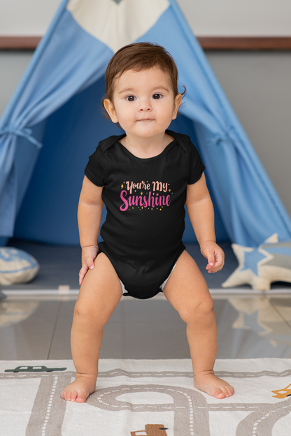 Soft Cotton Baby Onesie All Of Black