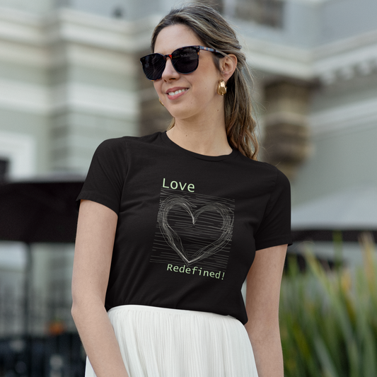 Women's Classic 100% Cotton T-Shirt All Of Black